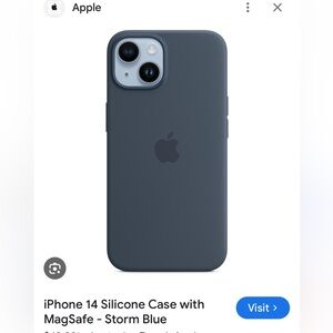 BRAND NEW Storm Blue Apple Iphone 14 Apple Case
